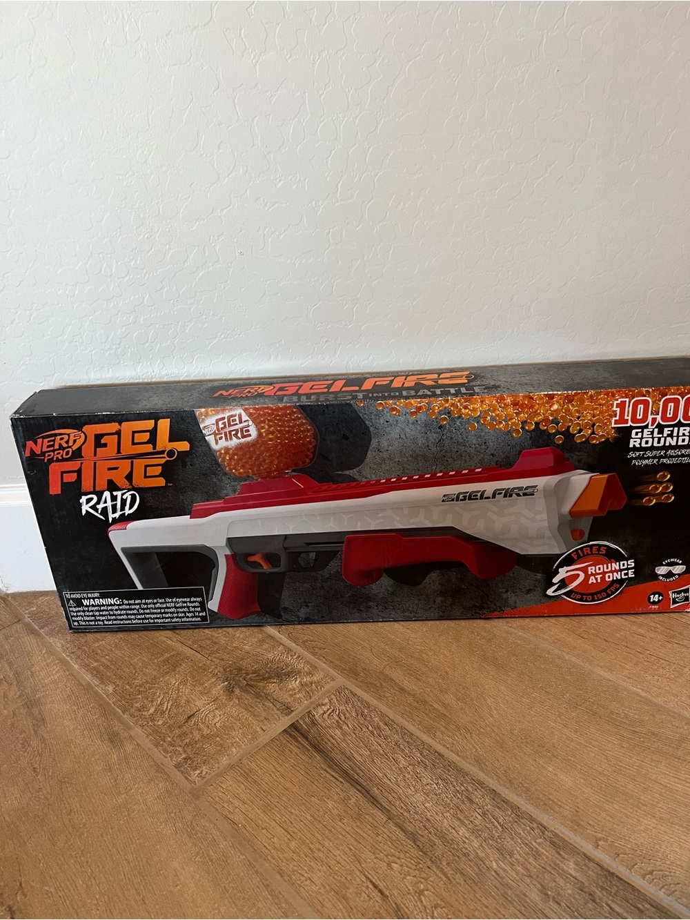 Nerf Pro Gelfire Raid Blaster NIB $28